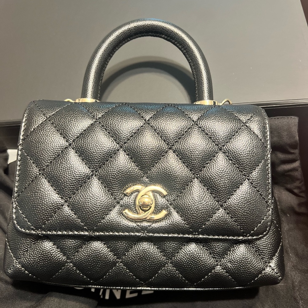 Chanel Mini Coco Bag w/Chip